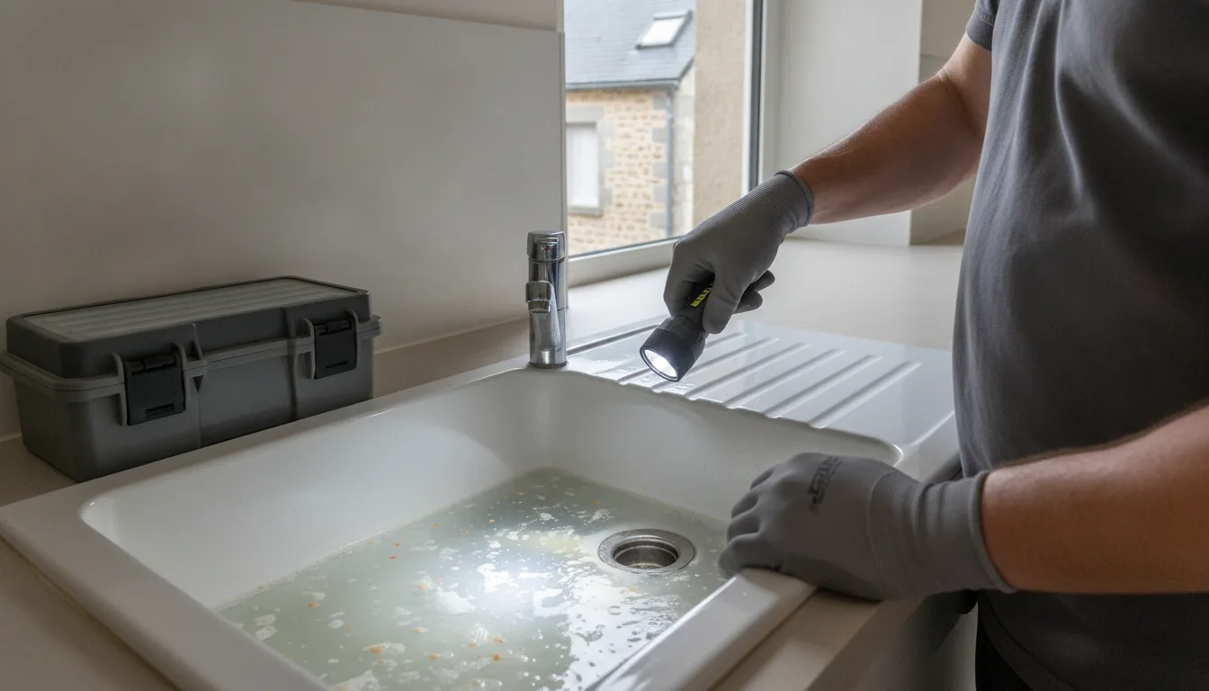 Débouchage canalisation Nantes Centre – problème / diagnostic